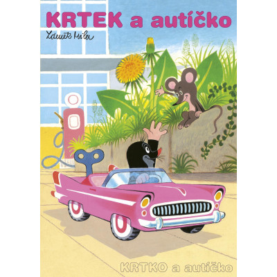 omalovánka A4 Krtko a autíčko