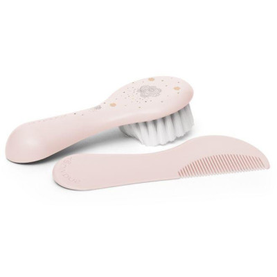 SUAVINEX | SET hrebeň/kefka DREAMS - ružová