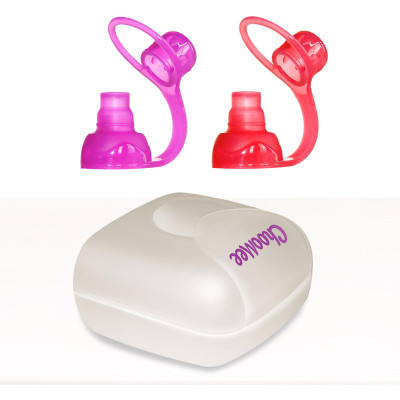 ChooMee SoftSip náustky na kapsičku 2ks v puzdre - Red / Purple