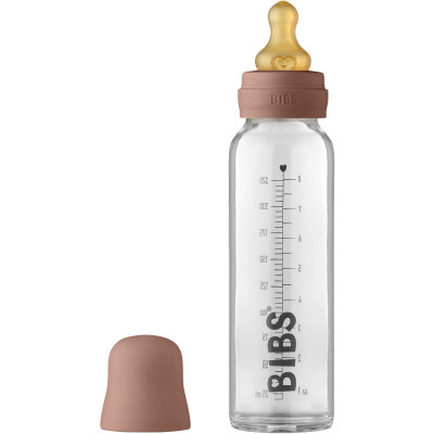 BIBS Baby Bottle sklenená fľaša 225ml - Woodchuck