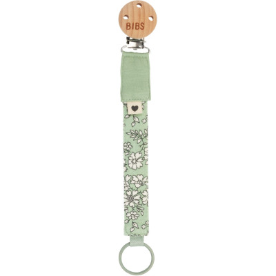 BIBS x LIBERTY klip na cumlík z BIO bavlny - Ivory
