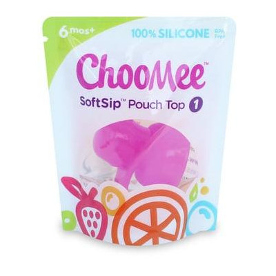 ChooMee Sip'n náustok na výživu v kapsičke - fialová 1ks