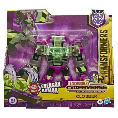Hasbro - Transformers Cyberverse Ultra Class Energon Armor Clobber / od Assort