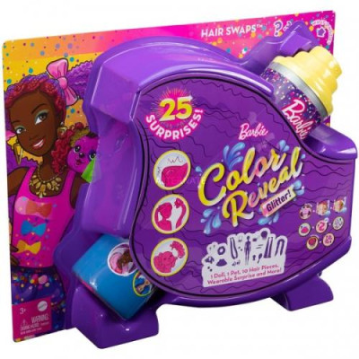 Mattel - Bábika Barbie Color Reveal Ružové a červené vlasy / od Assort