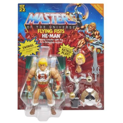 Mattel - Masters Of The Universe Flying Fists He-Man / od Assort