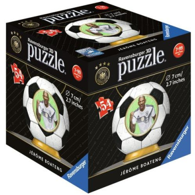 Ravensburger - 3D puzzle 54 Lopta Jerome Boateng DFB Player