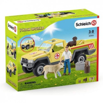 Schleich - Farm World Veterinárna návšteva na farme