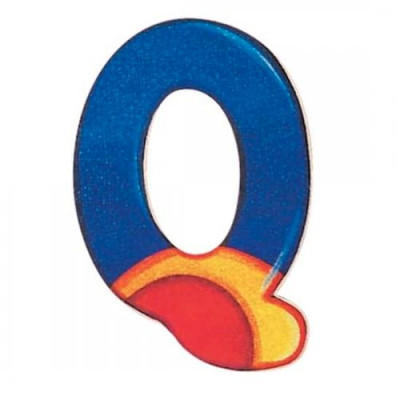 Selecta 2517 - Abeceda Q 5 x 7 cm (nemčina)