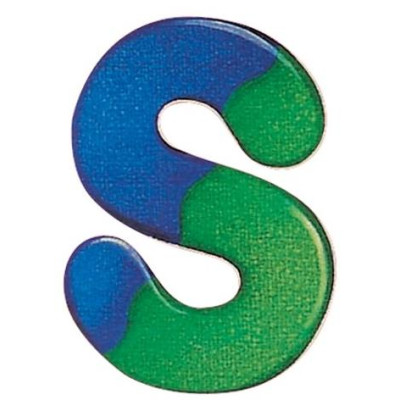 Selecta 2519 - Abeceda S 5 x 7 cm (nemčina)