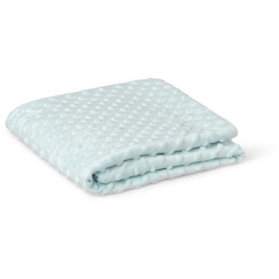 INTERBABY | SET Deka extra mäkká guličky + lampička HVIEZDA  - zelená