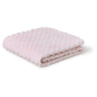 INTERBABY | SET Deka extra mäkká guličky + lampička HVIEZDA - ružová