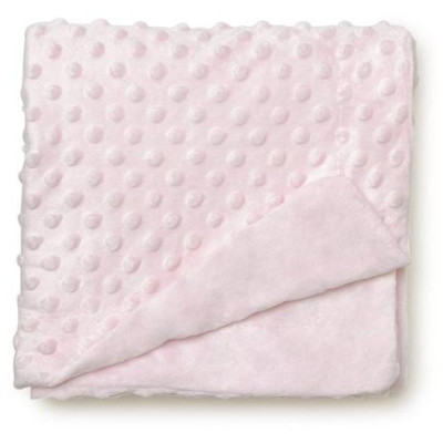 INTERBABY | SET Deka extra mäkká guličky + lampička HVIEZDA - ružová