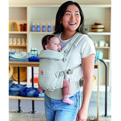 ERGOBABY | ADAPT Soft Touch Cotton - Pearl Grey