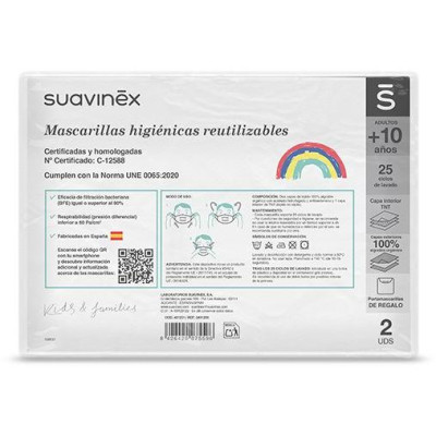 SUAVINEX | RÚŠKA HYGGE +10 let 2kusy PINK + GREEN
