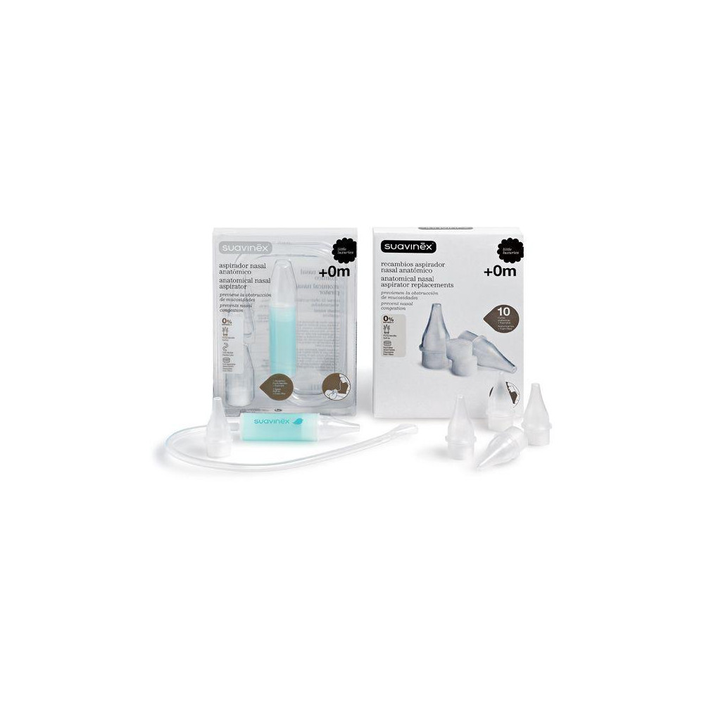 SUAVINEX | Anatomická odsávačka do nošteka SUAVINEX | Anatomická odsávačka do nošteka