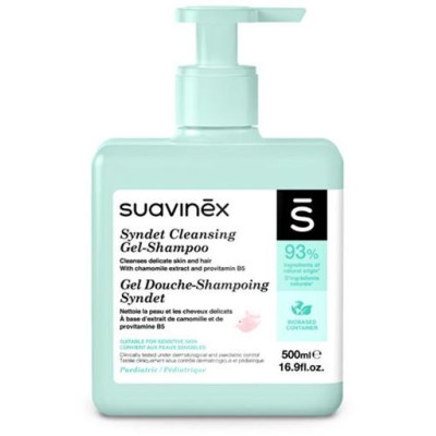 SUAVINEX | Hydratačné telové mlieko - 500 ml + žinka ZADARMO