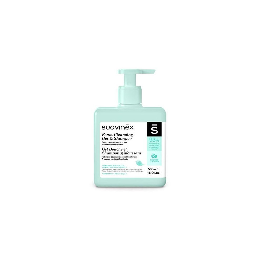 SUAVINEX | Penový gél - šampón - 500 ml SUAVINEX | Penový gél - šampón - 500 ml