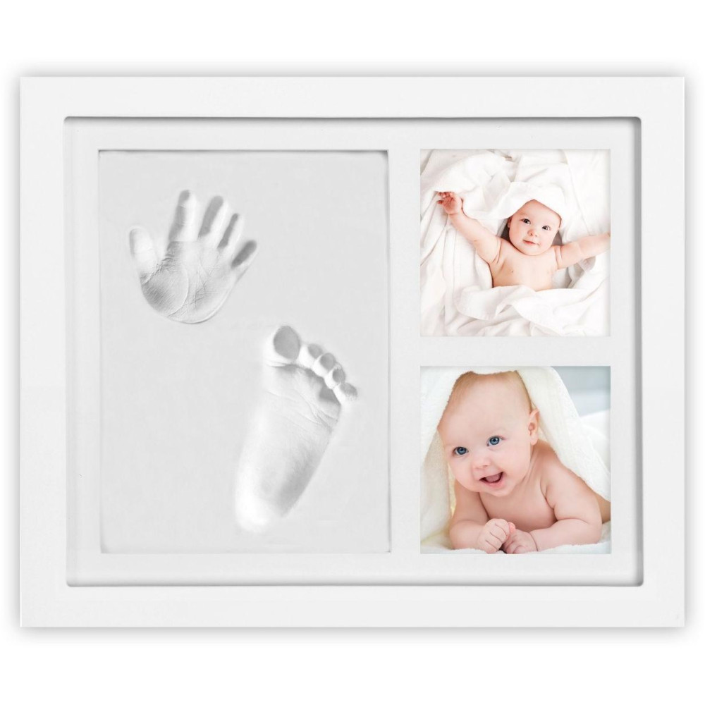 INTERBABY | Rámček 2 ODTLAČKY + 2 FOTKY INTERBABY | Rámček 2 ODTLAČKY + 2 FOTKY