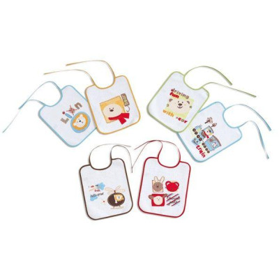 INTERBABY | Podbradník froté s fóliou