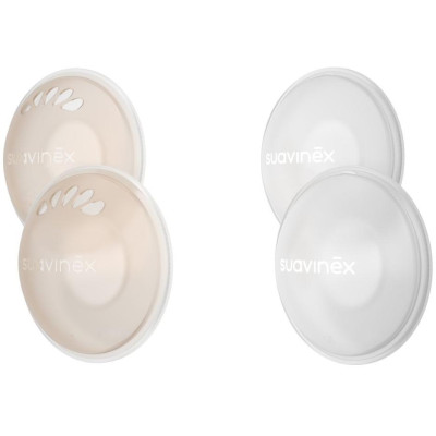 SUAVINEX | Mušle - zberače materského mlieka 2 páry