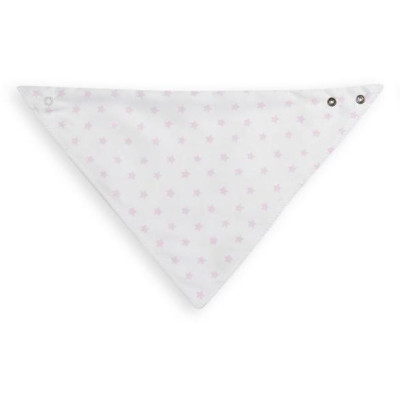 INTERBABY | Detská šatka - hviezda - RUŽOVÁ