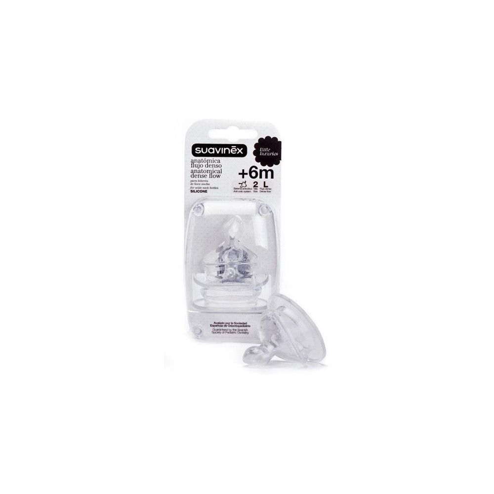 SUAVINEX | NÁHRADNÝ CUMLÍK Anatomický silikon S2/L - 2ks SUAVINEX | NÁHRADNÝ CUMLÍK Anatomický silikon S2/L - 2ks