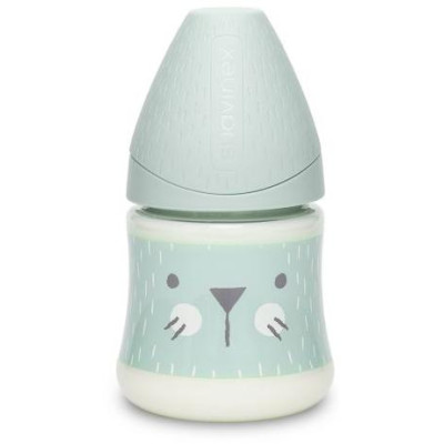 SUAVINEX | Premium fľaša 150 ml S HYGGE fúziky - zelená