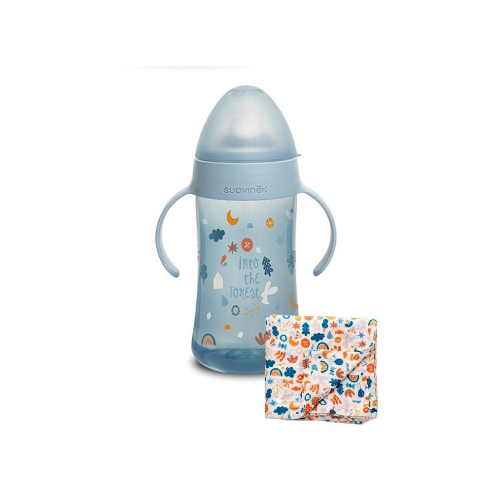 SUAVINEX | Druhá fľaša FOREST 270 ml - modrá SUAVINEX | Druhá fľaša FOREST 270 ml - modrá