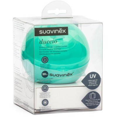 SUAVINEX | UV STERILIZÁTOR na cumlíky - ZELENÝ