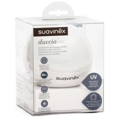 SUAVINEX | UV STERILIZÁTOR na cumlíky - BIELY