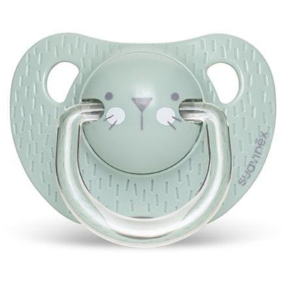 SUAVINEX | PREMIUM Cumlík anatómický HYGGE 0-6 m FÚZIKY - ZELENÁ