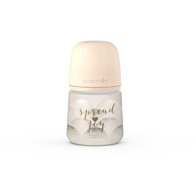 SUAVINEX l Dojčenská fľaša JOY 150 ml fyziologická S - SRDCE
