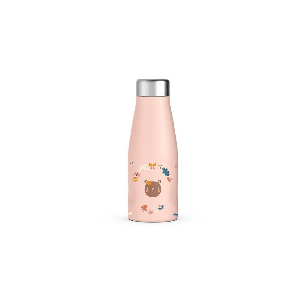 SUAVINEX | TERMO NEREZOVÁ FĽAŠA 350ml FOREST RUŽOVÁ SUAVINEX | TERMO NEREZOVÁ FĽAŠA 350ml FOREST RUŽOVÁ
