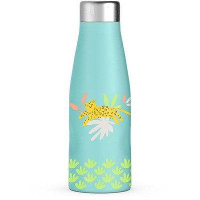 SUAVINEX | TERMO NEREZOVÁ FĽAŠA 500ml JUNGLE MODRÁ