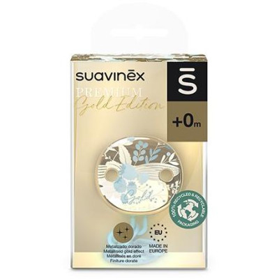 SUAVINEX | GOLD KLIP NA CUMLÍK PREMIUM - modrá