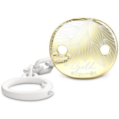 SUAVINEX | GOLD KLIP NA CUMLÍK PREMIUM - sivá