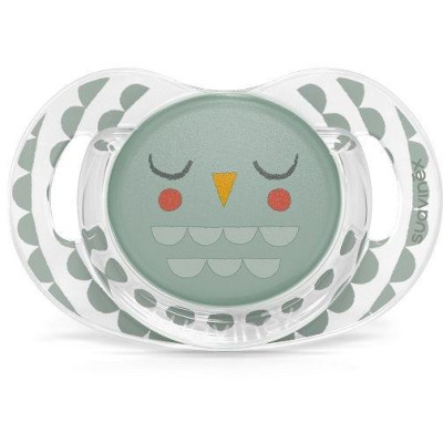 SUAVINEX | Cumlík anatomický BONHOMIA +18 m SOVIČKA - zelená