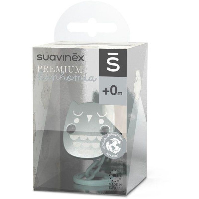 SUAVINEX | PREMIUM KLIP na cumlík BONHOMIA - zelený