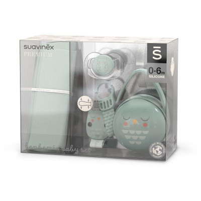 SUAVINEX | Darčekový baby set BONHOMIA - zelený