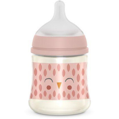 SUAVINEX | Fľaša BONHOMIA 150 ml fyziologická SX PRO +0 SF - ružová