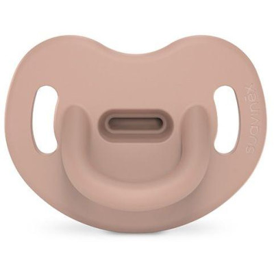 Šidítko anatomické silikon 0-6m SX PRO - Colour essence - růžové