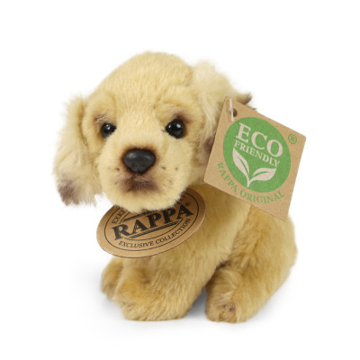 Plyšový pes sediaci 11 cm ECO-FRIENDLY