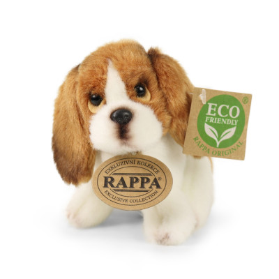 Plyšový pes sediaci 11 cm ECO-FRIENDLY