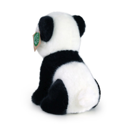 Plyšová panda sediaci 18 cm ECO-FRIENDLY