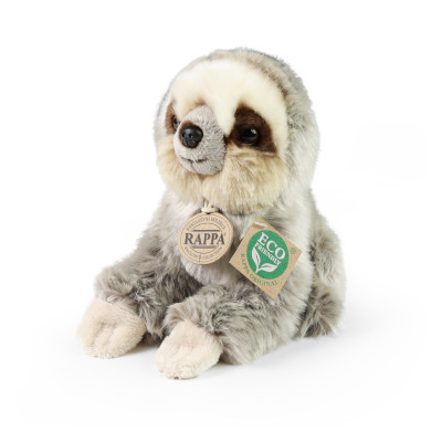 Plyšový leňochod sediaci, 18 cm, ECO-FRIENDLY