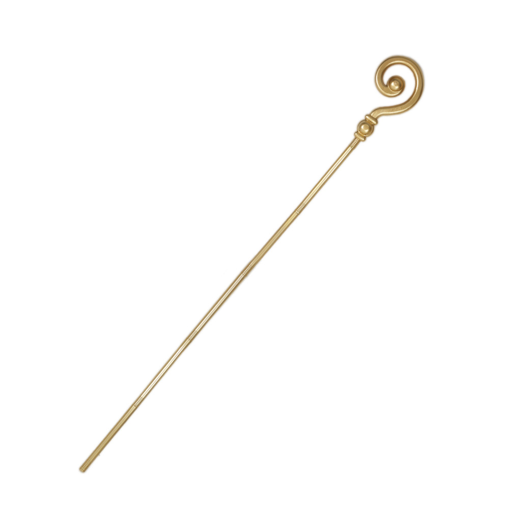 Mikulášska palica/barle, zlatá, 185 cm Mikulášska palica/barle, zlatá, 185 cm