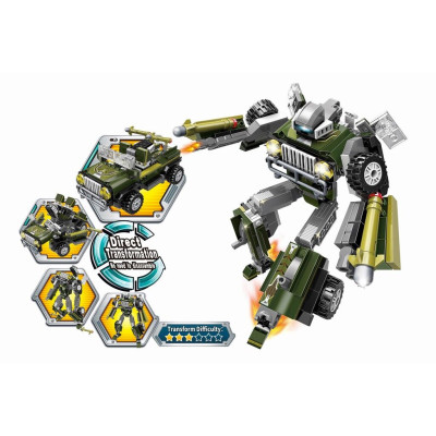 Stavebnica Qman Blast Ranger 3307 Jungle Lurker