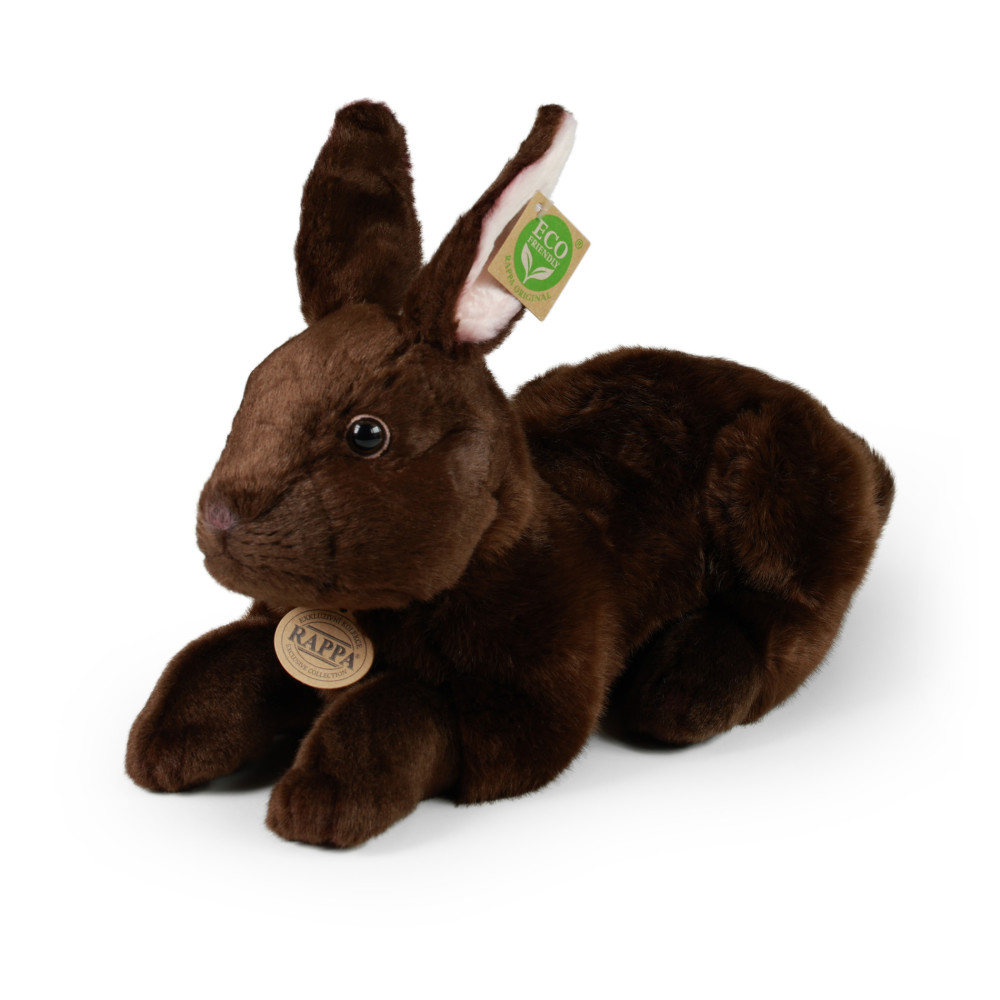 Plyšový králik hnedý ležiaci 36 cm ECO-FRIENDLY Plyšový králik hnedý ležiaci 36 cm ECO-FRIENDLY