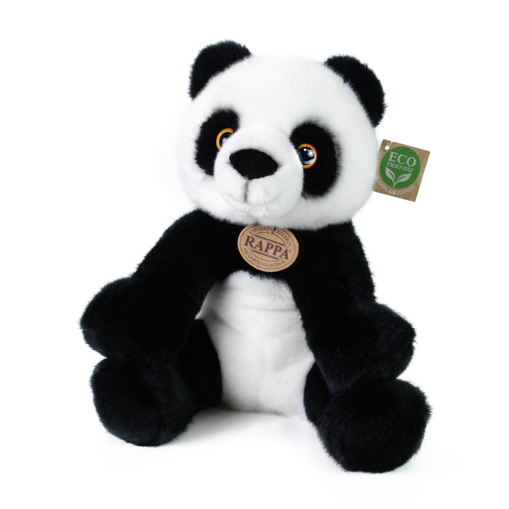 Plyšová panda sediaci 30 cm ECO-FRIENDLY Plyšová panda sediaci 30 cm ECO-FRIENDLY