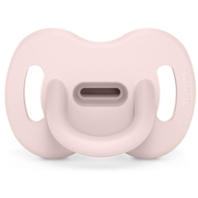 SUAVINEX | CUMLÍK fyziologický SILIKON 6-18m SX PRO - COLOUR ESSENCE - ružové